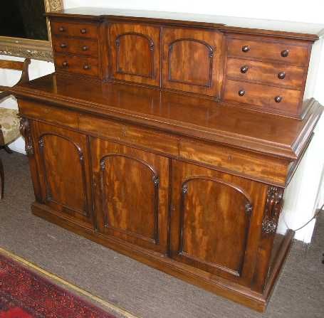 Fine Mid 19th Century Scottish Mahogany Estate Cabinet