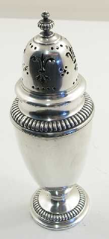 George VI Silver Sugar Shaker by Mappin & Webb