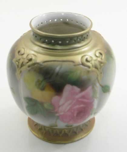 Royal Worcester Hadely Pot Pourri Vase