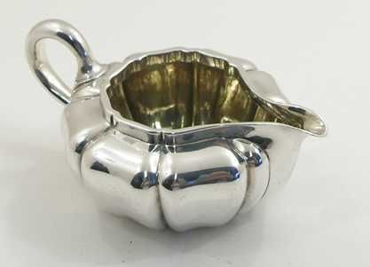Fine Heavy Silver Cream Jug. London 1841.