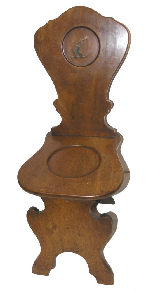 Fine 18th Century Virginian Walnut Hall Chair