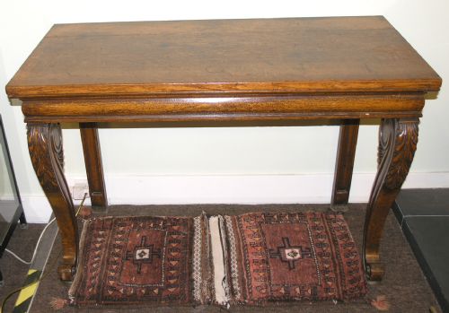 Good 19th Century Scottish Oak Console Table