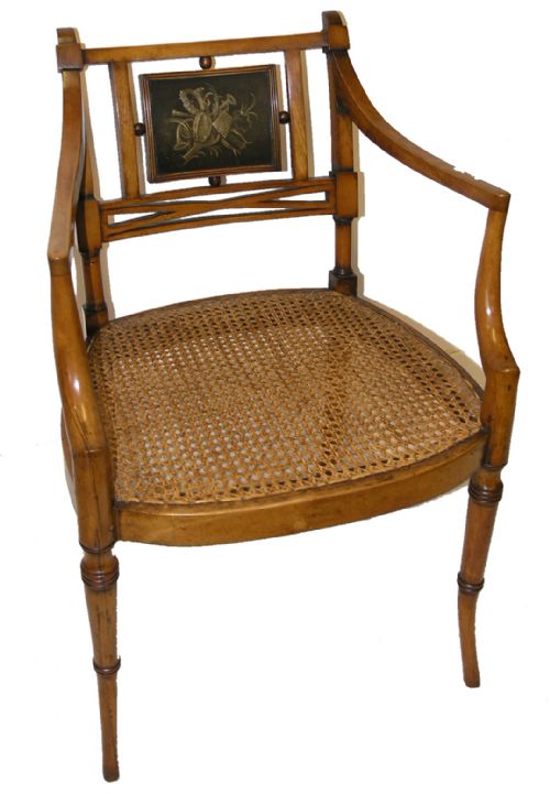 Fine Classical Regency Drawing Room Chair