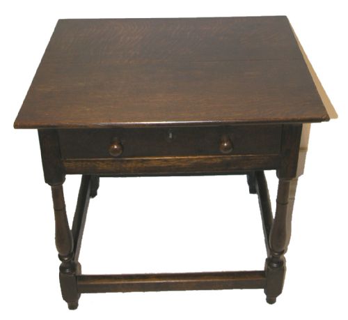Mid 18th Century Oak Side Table. C. 1740