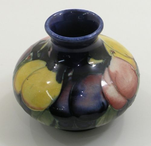 Moorcroft England Wisteria Pattern Vase. C. 1930