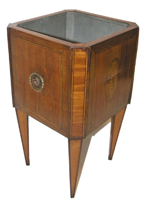 19th Century Dutch Satinwood Jardinere. C. 1850