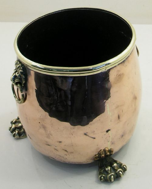 Good Georgian Copper & Brass Planter. C. 1800