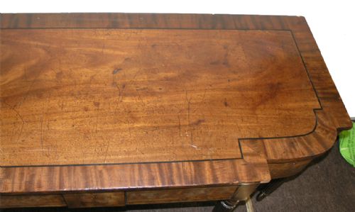 fig 1. GEORGE III GILLOWS MAHOGANY SERVING TABLE. C. 1795
