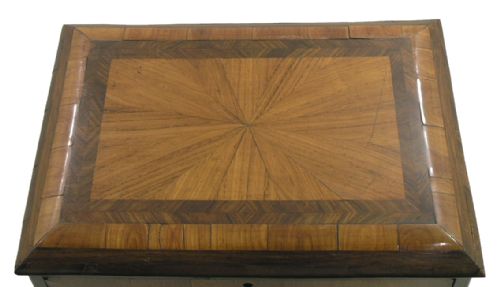 fig 1. FINE GEORGIAN FULLY FITTED LADIES JEWELLERY BOX