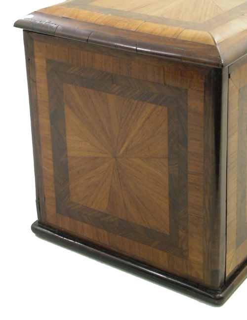 fig 2. FINE GEORGIAN FULLY FITTED LADIES JEWELLERY BOX