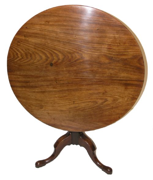 Fine George II Virgina Walnut Large Tripod Table