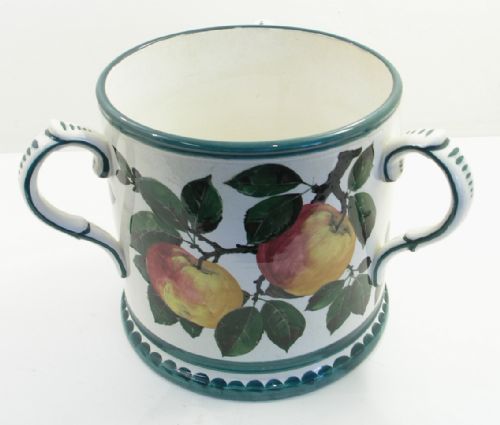 Rare Massive Scottish Wemyss Ware Tigg /Loving Cup