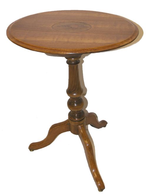 19th Century Scottish Satinwood Tripod Table