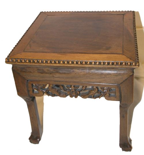 Fine Small 19th Century Chinese Hardwood Vase Stand