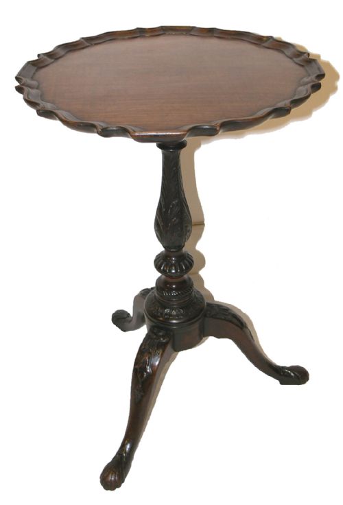 Fine George III Chippendale Mahogany Wine Table