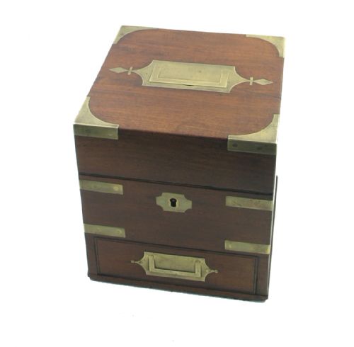 George III Mahogany Campaign Appocrathy Box