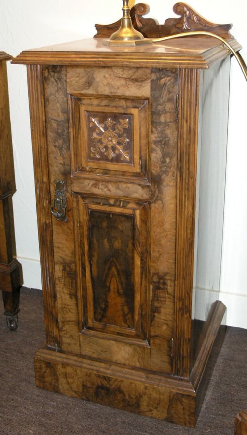 fig 2. SUPERB & RARE VICTORIAN OLIVE-WOOD BEDROOM SUITE