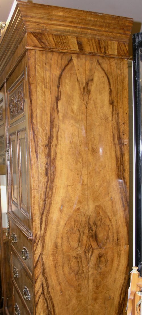 fig 3. SUPERB & RARE VICTORIAN OLIVE-WOOD BEDROOM SUITE