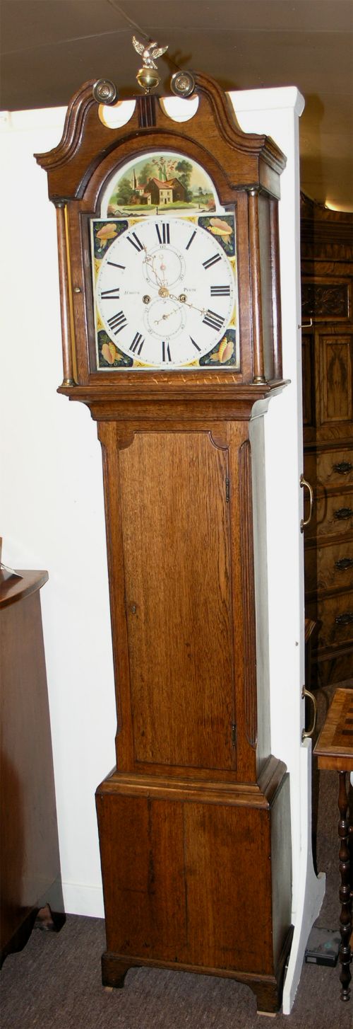 Scottish Oak Cased 8 Day Longcase Clock. C. 1820
