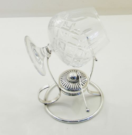 Victorian Silver Brandy Warmer by Walker & Hall