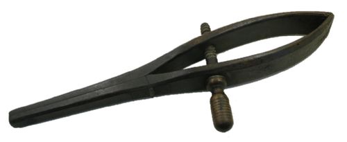Superb 18th Century Beech Saddlers Vice