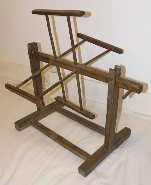 fig 1. RARE NORTHERN ISLES DRIFTWOOD WOOL / YARN WINDER