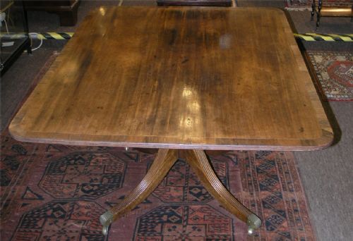 fig 1. GEORGE III MAHOGANY BREAKFAST TABLE. CIRCA 1800
