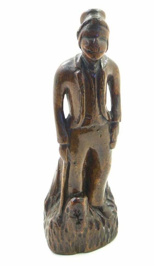 Unusual Victorian Carving of the Elephant Man