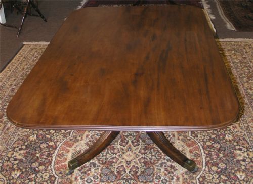 Large Size George III Mahogany Breakfast Table.