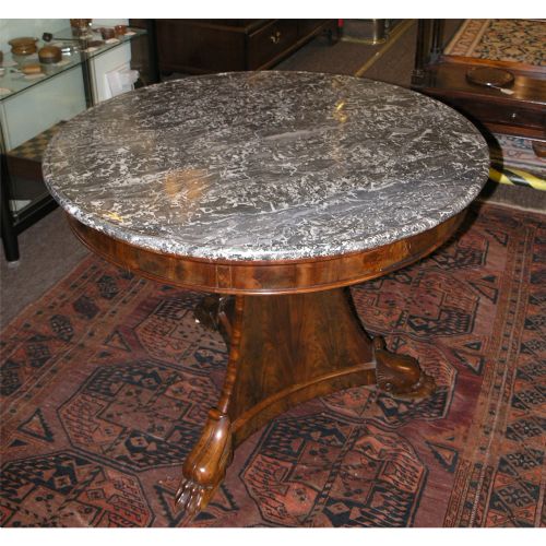 Good 19th Century French Gueridon Round Hall Table