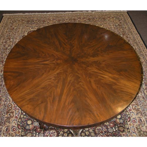 fig 1. FINE REGENCY SCOTTISH MAHOGANY BREAKFAST TABLE. C. 1825