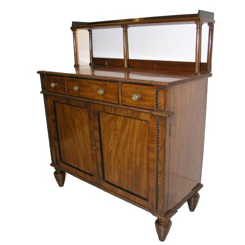fig 2. SMALL GEORGIAN SCOTTISH MAHOGANY CHIFFONIER. C. 1825