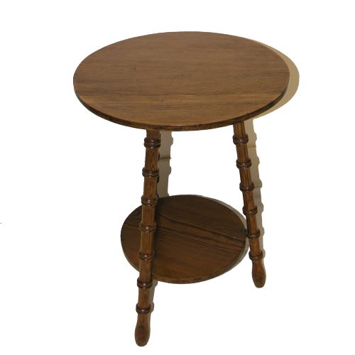 19th Century Pitch Pine Occasional Table. C. 1870