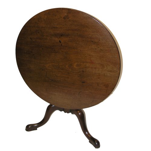 fig 1. MASSIVE 18th CENTURY GEORGE III TRIPOD TABLE. C. 1770