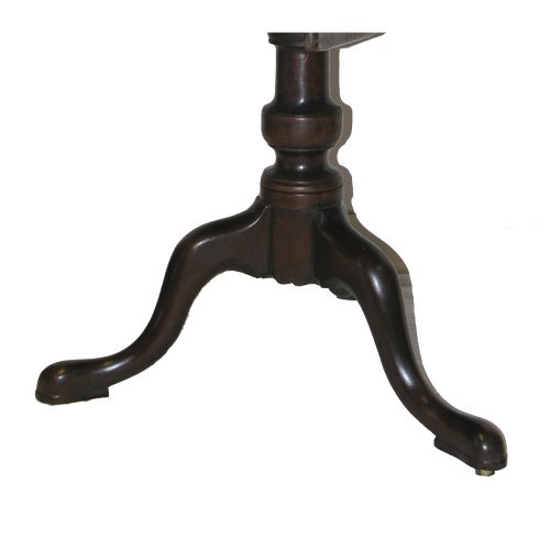 fig 2. MASSIVE 18th CENTURY GEORGE III TRIPOD TABLE. C. 1770