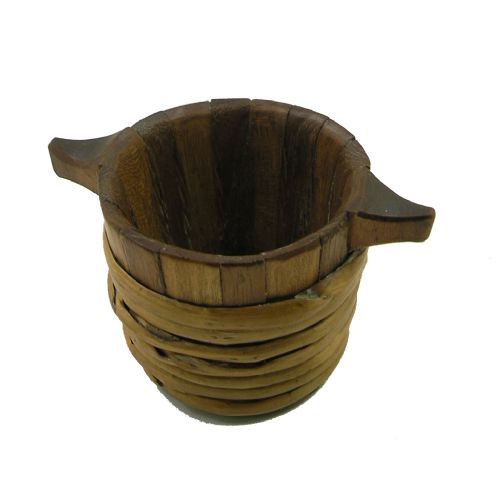 19th Century Miniature Scottish Two Wood Luggy