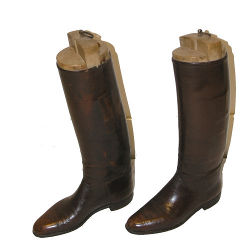 Good Pair of Mens Leather Riding Boots with Trees