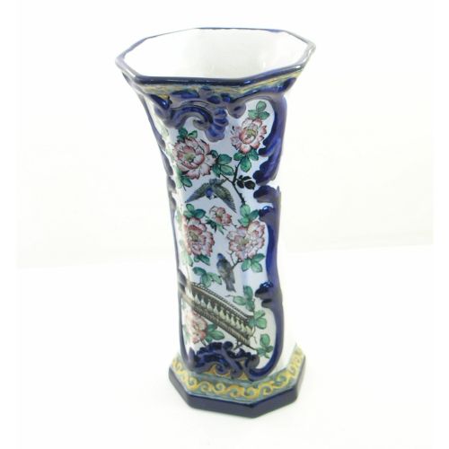 Rare Massive Scottish Wemyss Roseberry Vase. C. 1895