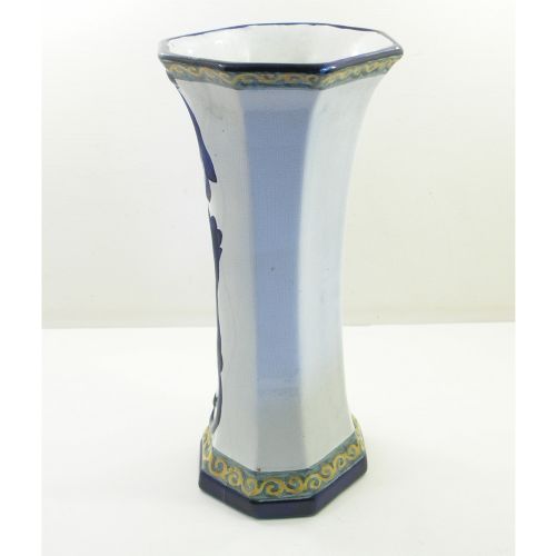 fig 1. RARE MASSIVE SCOTTISH WEMYSS ROSEBERRY VASE. C. 1895