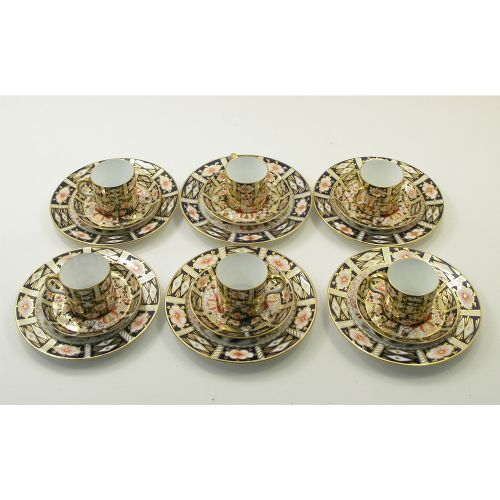Royal Crown Derby 6 Place Tea / Coffee Service