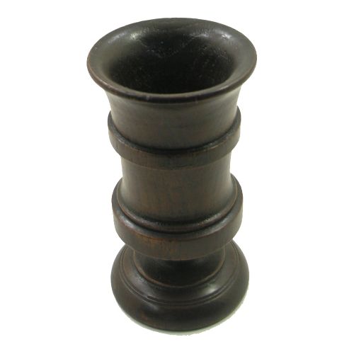 Beautiful 19th Century Turned Oak Treen Mortar. C. 1860