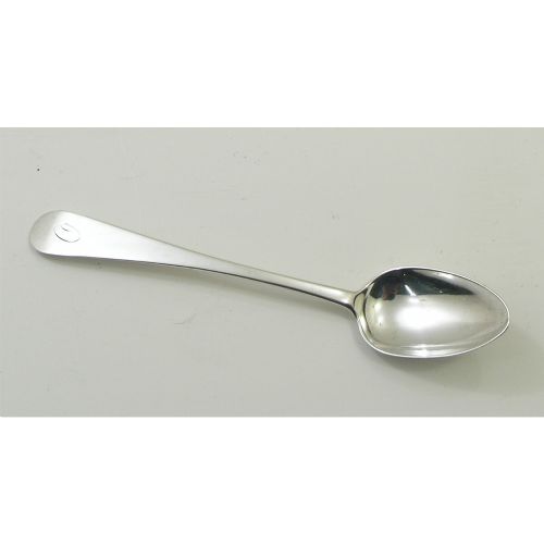 Scottish Provincial Silver Dundee Teaspoon. Livingston