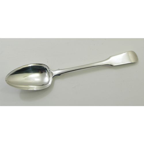 Rare Scottish Provincial Elgin Silver Dessert Spoon.