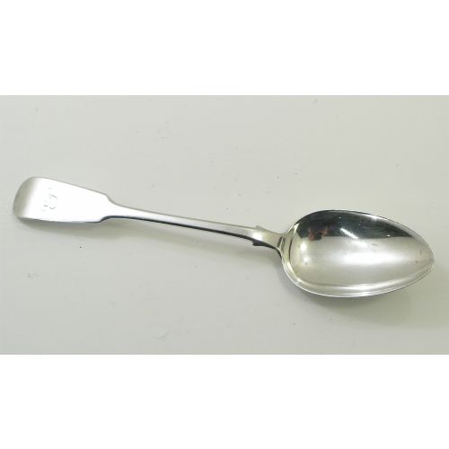 Scottish Silver Dessert Spoon. John Muir Glasgow