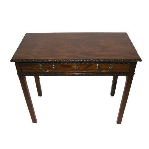 18th Century Irish Cuban Mahogany Side Table. C. 1770