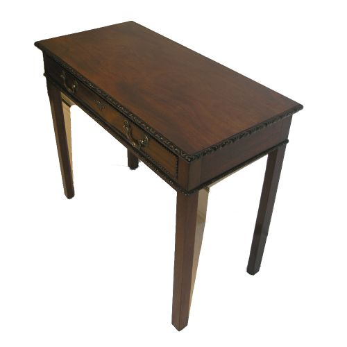 fig 1. 18th CENTURY IRISH CUBAN MAHOGANY SIDE TABLE. C. 1770