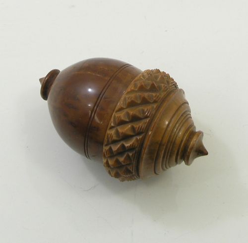 19th Century Carved Coquila Nutmeg Grater