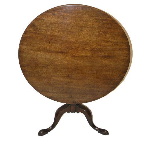 Large Georgian Mahogany Tripod Table