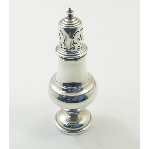Edwardian Silver Sugar Sifter or Castor