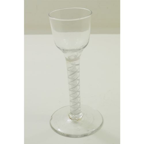 18th Century Air Twist Stem Wine Glass